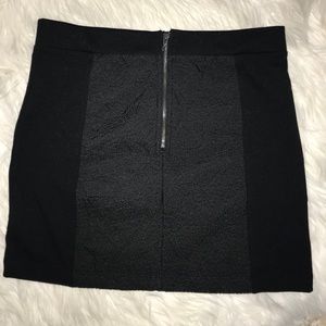 Black & Grey mini skirt